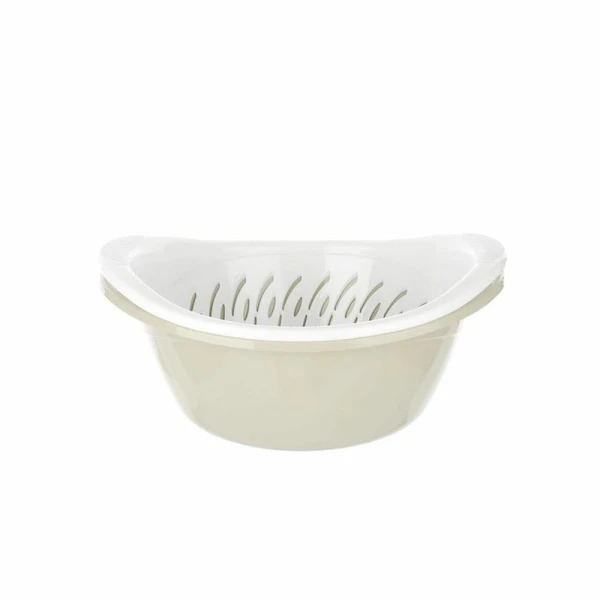 TITIZ ROYAL 4L SALAD BOWL INCL STRAINER | AP-9142 - Image 