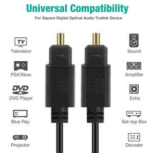 Magnetics Digital Optical Audio Cable