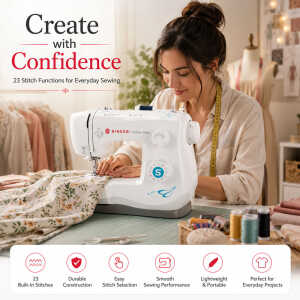 SINGER 23 STITCHES SEWING MACHINE | SIN-3333 - Image 