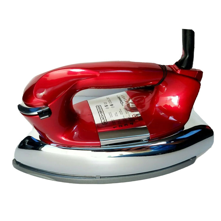 BLACK + DECKER CLASSIC DRY IRON CLOTHING FLAT IRON model F54