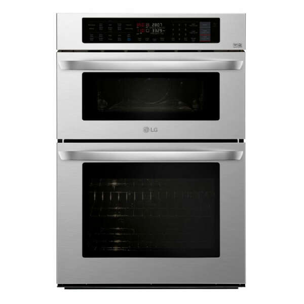 LG 1.7/4.7 CU. FT  WI-FI ENABLED COMBINATION DOUBLE WALL OVEN | LWC3063ST - Image 1