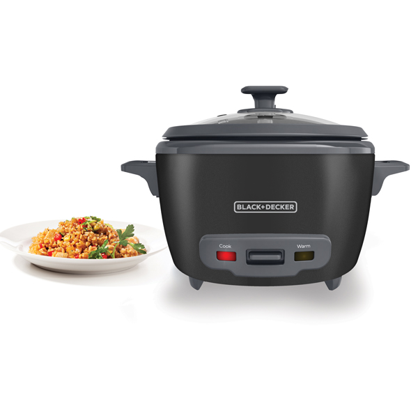 BLACK & DECKER 7 CUP UNCOOKED WHITE RICE COOKER | RC514B