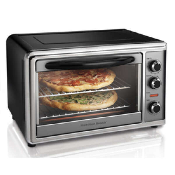 HAMILTON BEACH 6 SLICE CONVECTION COUNTER TOP TOASTER OVEN 31104 HSDS Online