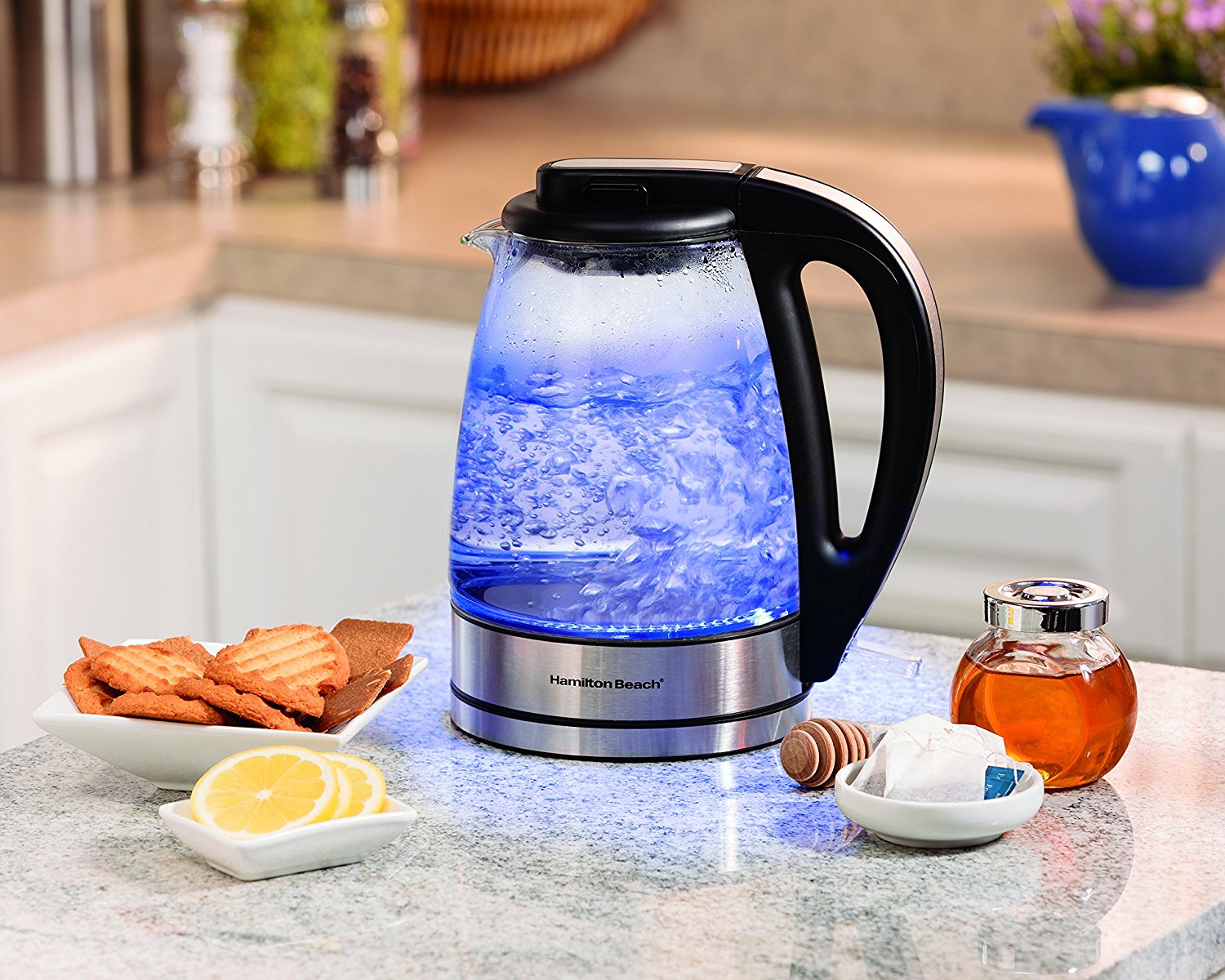 HAMILTON BEACH 2QTS GLASS TEA KETTLE 40865 HSDS Online