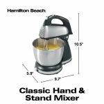 HAMILTON BEACH 6 SPEED STAND MIXER | 64650 - Image 