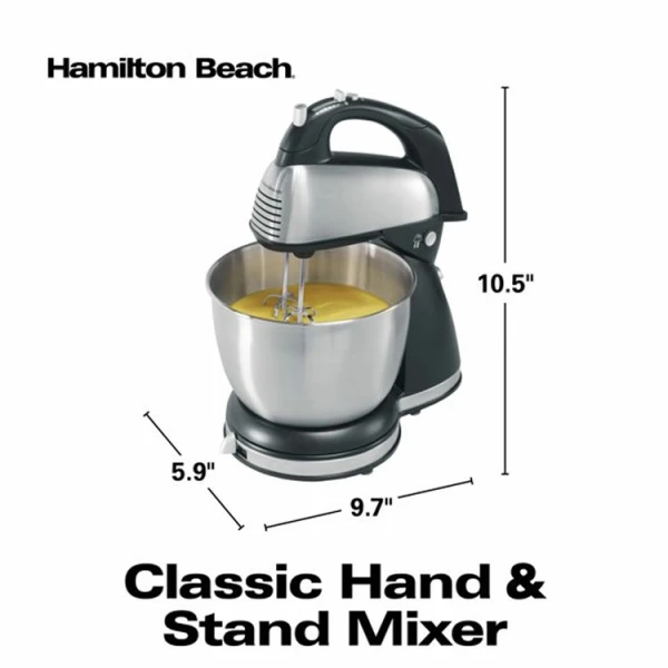 HAMILTON BEACH 6 SPEED STAND MIXER | 64650 - Image 