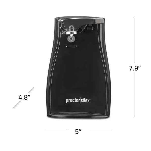 PROCTOR SILEX ELECTRIC BLACK CAN OPENER | 75217 - Image 