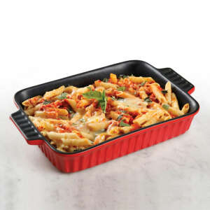 GIBSON CROCK-POT DENHOFF 10" RECTANGULAR RIBBED | 98249.01