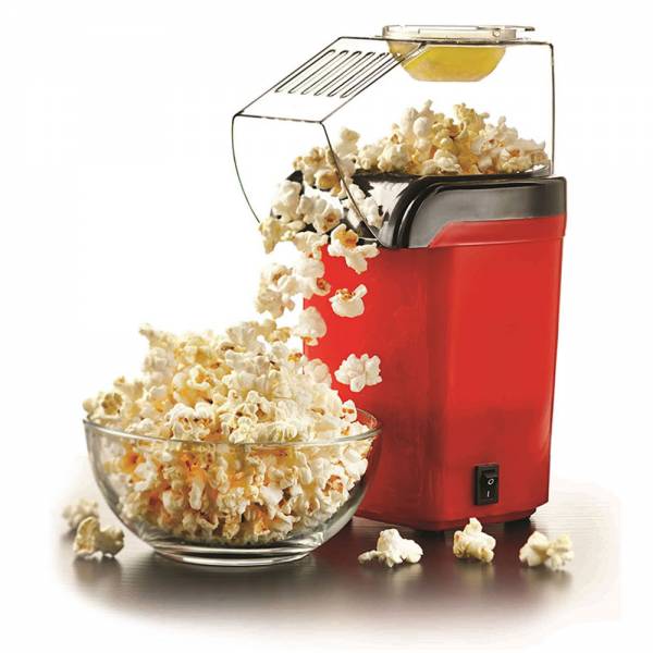 BRENTWOOD HOT AIR POPCORN MAKER RED | PC-486R - Image 