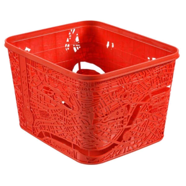 CURVER 18L LONDON STORAGE BOX RED | 221857 - Image 1