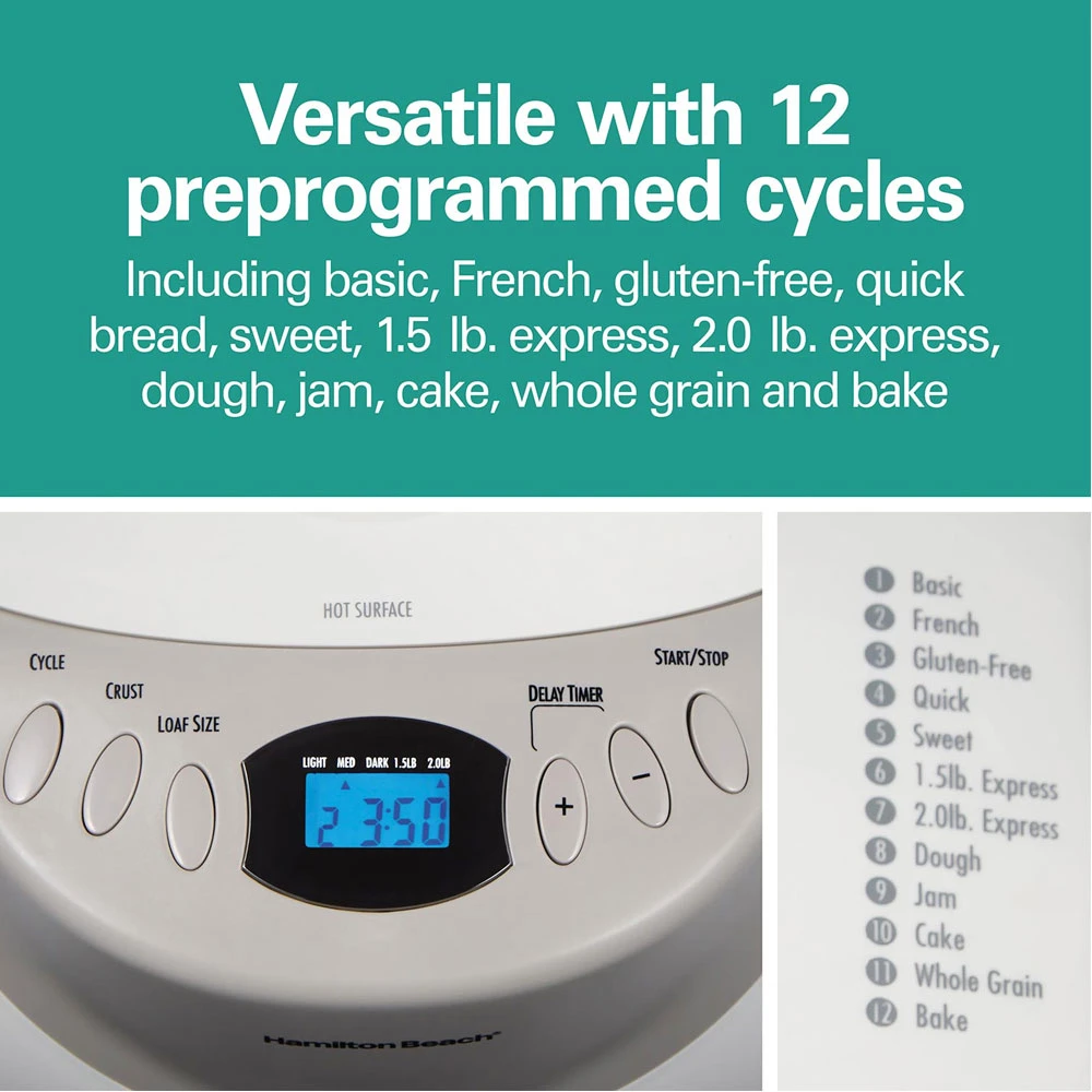 HAMILTON BEACH BREADMAKER