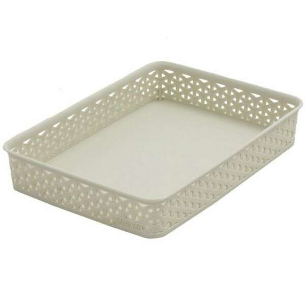 CURVER BASKET MY STYLE A4 RATTAN OPTIC CREME | 3253920095008 - Image 1
