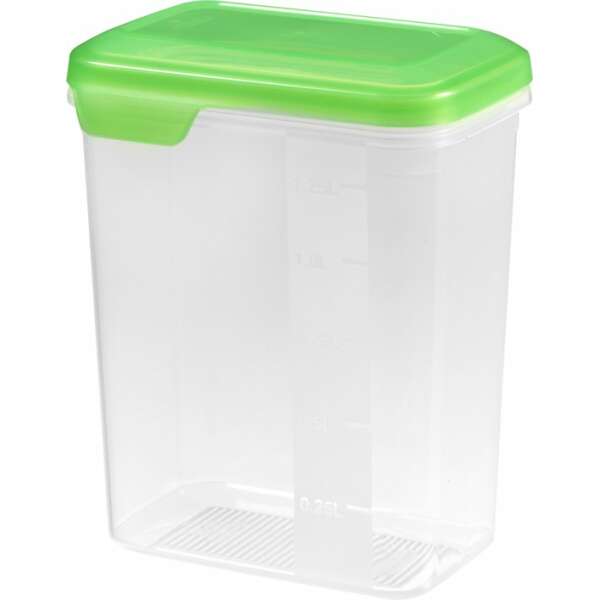 CURVER FLEXI 1.60L CHEF FOOD CONTAINER RECTANGULAR GREEN | 3253920391063 - Image 1