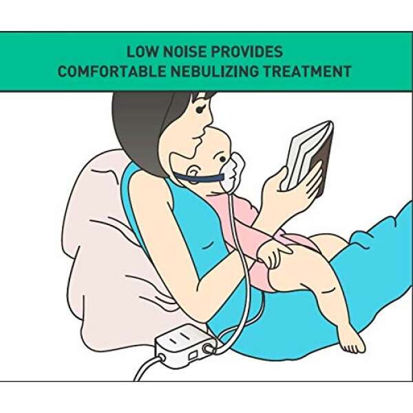 OMRON COMPACT AND LIGHT WEIGHT COMPRESSOR NEBULIZER | NEC803L - Image 