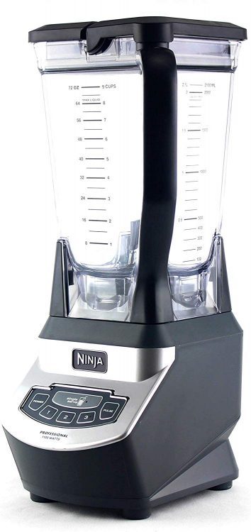 NINJA 72 Oz 1100 WATT PROFESSIONAL BLENDER W/SINGLE SERVE SMOOTHIE MAKER