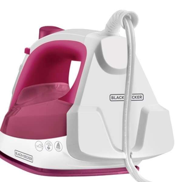 BLACK & DECKER LIGHT 'N EASY IRON PINK | IR1820 - Image 