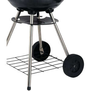 BRENTWOOD 17" PORTABLE CHARCOAL BBQ GRILL RED | BW-BB1701