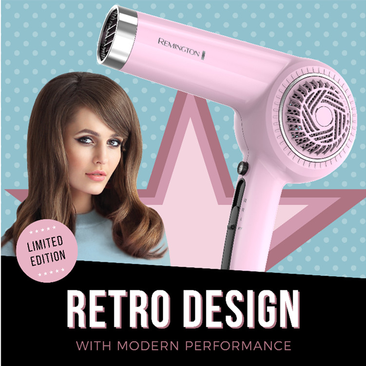 Remington retro hair dryer hotsell