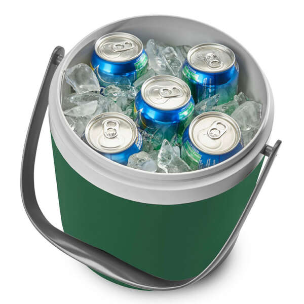 COLEMAN 9QT COOLER PARTY CIRCLE HERITAGE GREEN | 2000033054 - Image 