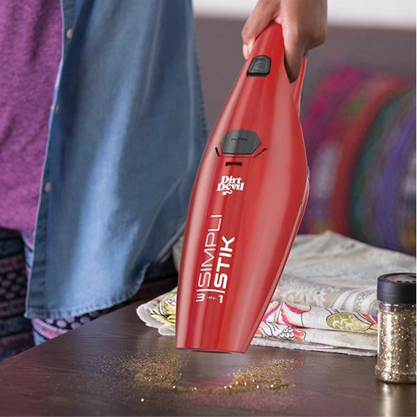 DIRT DEVIL SIMPLI-STIK 3 IN 1 SMALL HANDSTICK VACUUM CLEANER LIGHT WEIGHT & BAGLESS | SD20000 - Image 