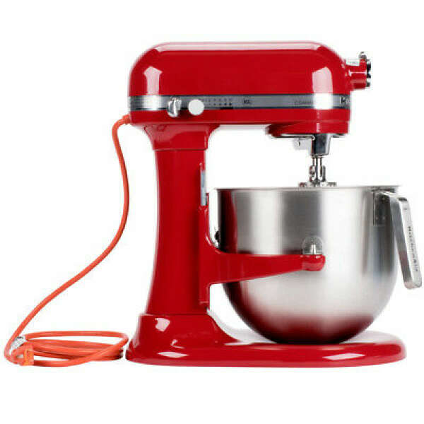 KITCHENAID COMMERCIAL STAND MIXER 8QT RED | KSM8990ER - Image 