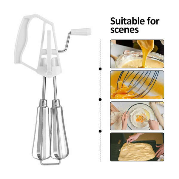 SMART COOK ROTARY EGG WHISK BIG | 743-90130531 - Image 