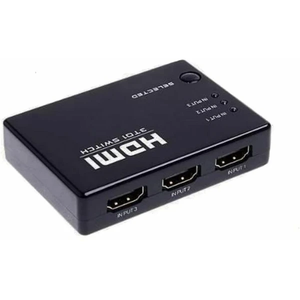 MAGNETICS 3X HDMI SWITCHER W/REMOTE (DK-303) | MAG-881 - Image 