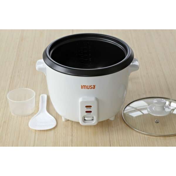 IMUSA RICE COOKER 3CUP BLACK | IM-GAU-00011 - Image 