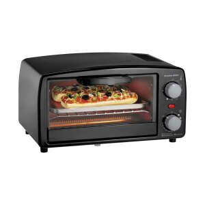 PROCTOR SILEX BLACK TOASTER OVEN | 31118Y - Image 