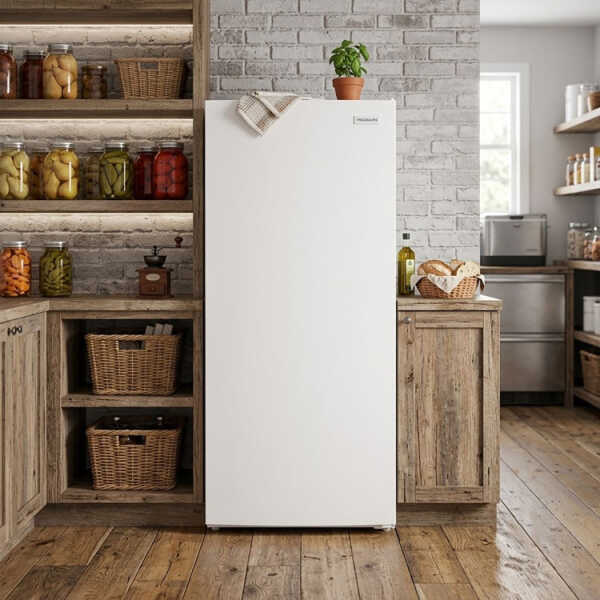 FRIGIDAIRE 16 CUFT UPRIGHT FREEZER 115V WHITE | FFFU16F2VW - Image 