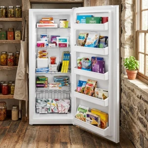 FRIGIDAIRE 16 CUFT UPRIGHT FREEZER 115V WHITE | FFFU16F2VW - Image 