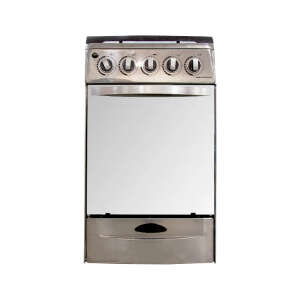 PREMIER 20" 4 BURNERS GAS RANGE SILVER | EF-6009GH(SS) - Image 