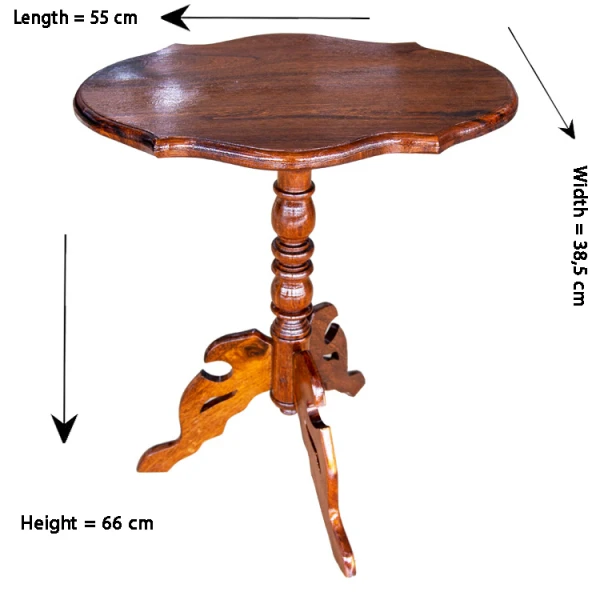 MINIQUE WOOD TABLE 
