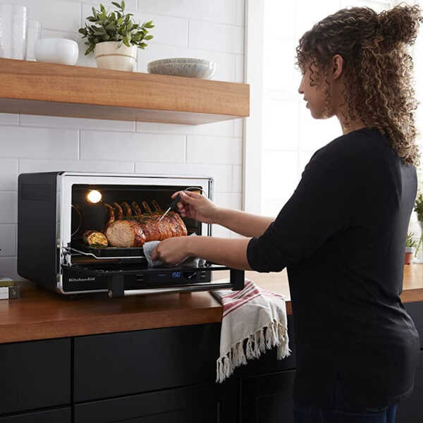 KITCHENAID DUAL CONVECTION COUNTERTOP OVEN | KCO255BM - Image 