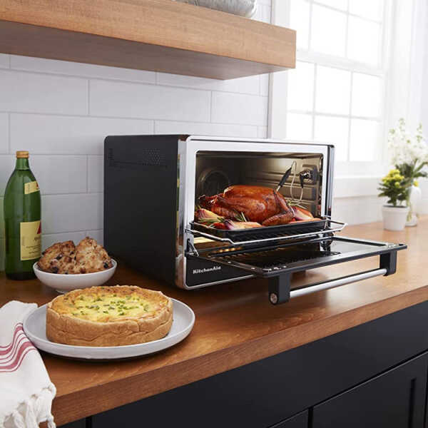 KITCHENAID DUAL CONVECTION COUNTERTOP OVEN | KCO255BM - Image 