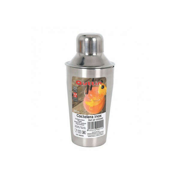 QUTTIN COCKTAIL SHAKER STAINLESS STEEL 200ML | QT-97006 - Image 1