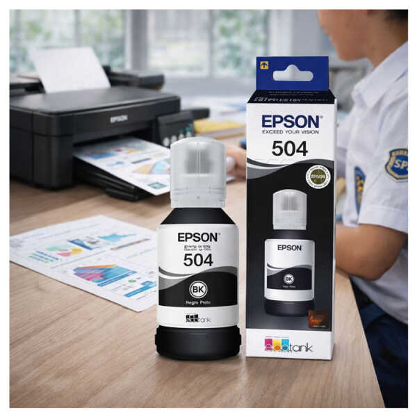 EPSON INK L4150 BLACK | T504120 - Image 