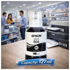 EPSON INK L4150 BLACK | T504120 - Image 
