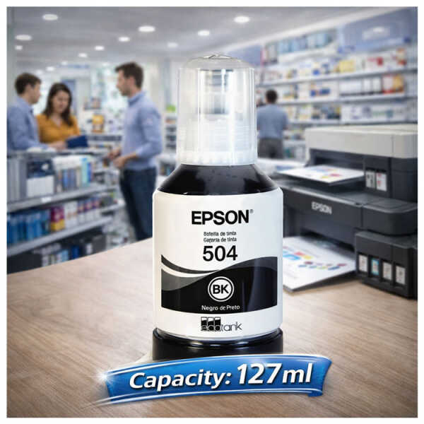 EPSON INK L4150 BLACK | T504120 - Image 