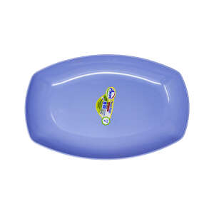 33CM PLASTIC COLORED OVAL PLATE | AP-9104 - Image 