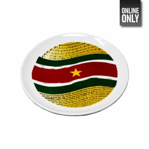 SURINAME NATIONAL ANTHEM PLATE | 370091201