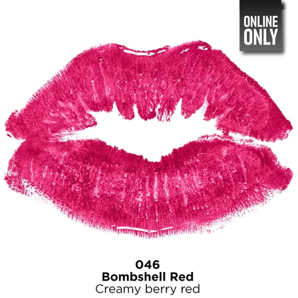REVLON SUPER LUSTROUS LIPSTICK BOMBSHELL RED | GLOW10972 - Image 