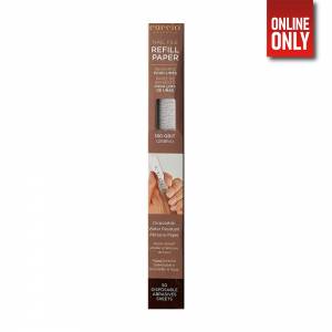 CUCCIO STAINLESS STEEL NAIL FILE ZEBRA REFILL 180GRIT / 50PK | GLOW10257