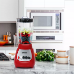 BETTER CHEF 10 SPEED 350W PLASTIC JAR BLENDER RED | IM-612R - Image 