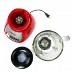 BETTER CHEF 10 SPEED 350W PLASTIC JAR BLENDER RED | IM-612R - Image 