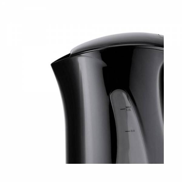 BRENTWOOD 1L CORDLESS ELECTRIC KETTLE BLACK | KT-1610BK - Image 