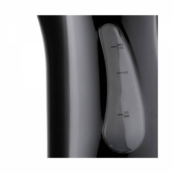 BRENTWOOD 1L CORDLESS ELECTRIC KETTLE BLACK | KT-1610BK - Image 