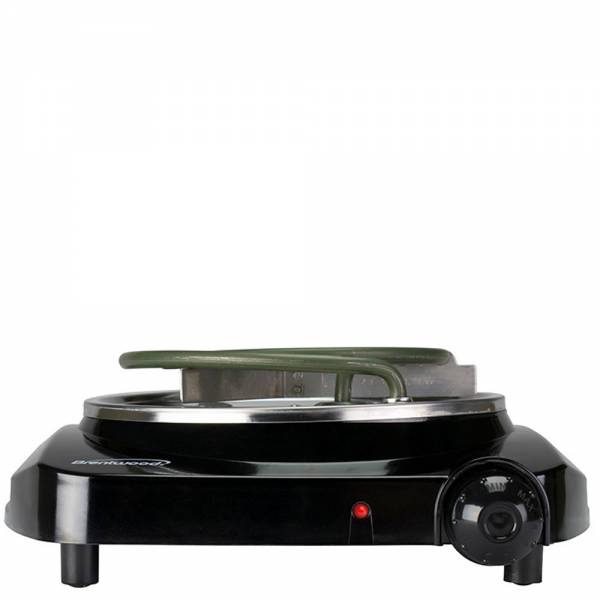 BRENTWOOD 1200W SINGLE ELECTRIC BURNER BLACK | TS-306 - Image 