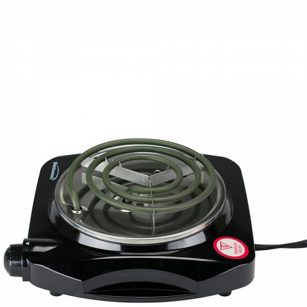 BRENTWOOD 1200W SINGLE ELECTRIC BURNER BLACK | TS-306 - Image 