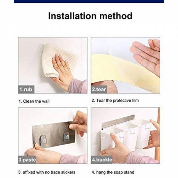TOOTHBRUSH COMBINATION HOLDER | 6927204751115 - Image 